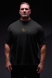 IronRhino Big & Tall Black Powerhouse T-Shirt | BadRhino 1