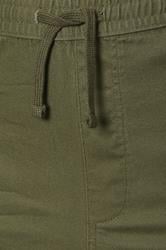 BadRhino Big & Tall Olive Green Elasticated Waist Chinos | BadRhino 3