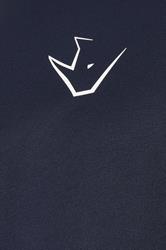 IronRhino Big & Tall Navy Blue Performance Long Sleeve T-Shirt | BadRhino 3