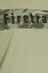 FIRETRAP Big & Tall Green Logo Print T-Shirt | BadRhino 3