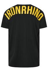 IronRhino Big & Tall Black Powerhouse T-Shirt | BadRhino 5