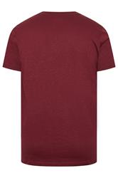 BadRhino Big & Tall Red Flower Pocket T-Shirt | BadRhino 6