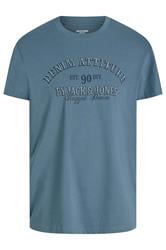 JACK & JONES Big & Tall Blue Mirage Graphic T-Shirt