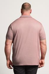 BadRhino Big & Tall Orange Chambray Polo Shirt | BadRhino 2