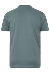 BadRhino Big & Tall Blue Script Graphic Print T-Shirt | BadRhino 7