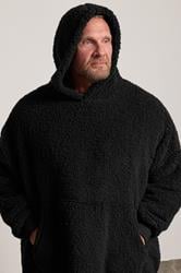 BadRhino Big & Tall Black Blanket Hoodie | BadRhino 4