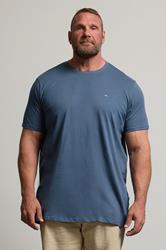 BadRhino Big & Tall Storm Blue Extra Long Core T-Shirt | BadRhino 1
