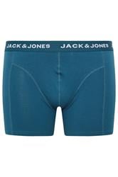 JACK & JONES Big & Tall 5 PACK Green/Blue/Black/Navy/Purple Boxers | BadRhino 6