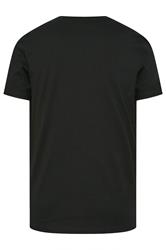 LYLE & SCOTT Big & Tall Black Cheers To Tradition Graphic T-Shirt | BadRhino 2