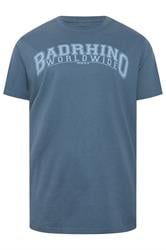 BadRhino Big & Tall 2 PACK Extra Long Blue & Green Worldwide T-Shirts | BadRhino 2