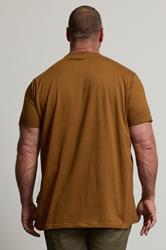 BadRhino Big & Tall Brown/Blue/Red/Green/Purple 5 Pack Core T-Shirts | BadRhino 5