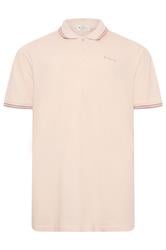 Ben Sherman Big & Tall Lake Blue Signature Pique Polo Shirt