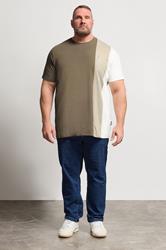 BadRhino Big & Tall Brown Extra Long Cut & Sew T-Shirt | BadRhino 1