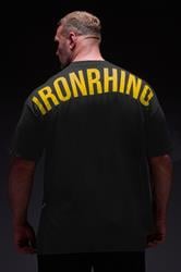 IronRhino Big & Tall Black Powerhouse T-Shirt | BadRhino 3