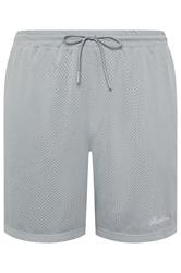BadRhino Big & Tall Light Grey Lightweight Mesh Shorts | BadRhino 1