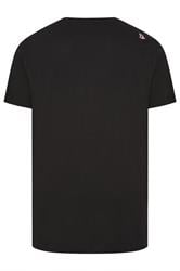 D555  Big & Tall Black Tokyo T-Shirt | BadRhino 2