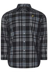 LYLE & SCOTT Big & Tall Black & White Check Shirt