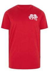 BadRhino Big & Tall Red Extra Long 'Grill & Chill' T-Shirt | BadRhino 6