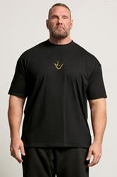 IronRhino Big & Tall Black Powerhouse T-Shirt | BadRhino 4