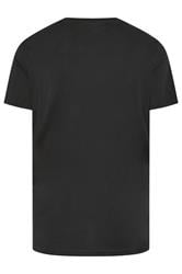 Ben Sherman Big & Tall Black Speed Graphic T-Shirt | BadRhino 4
