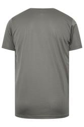 IronRhino Big & Tall Grey Branded Performance T-Shirt | BadRhino 2
