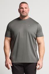 BadRhino Big & Tall Grey Active T-Shirt | BadRhino 1