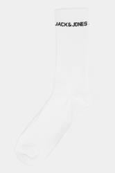 JACK & JONES Big & Tall 5 PACK White Logo Tennis Socks | BadRhino 2