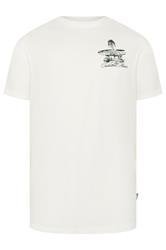 BadRhino Big & Tall White Extra Long 'The Tuskstone Manor' Graphic T-Shirt | BadRhino 6