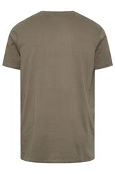 BadRhino Big & Tall Khaki Green Core T-Shirt | BadRhino 2