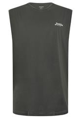 JACK & JONES 3 PACK Big & Tall White, Black, and Light Blue Tanktops | BadRhino 9