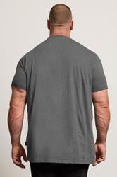 BadRhino Big & Tall Charcoal Grey Extra Long Core T-Shirt | BadRhino 3