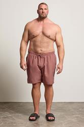 BadRhino Big & Tall Burnt Orange Swim Shorts | BadRhino 3