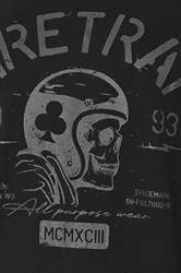 FIRETRAP Big & Tall Black Forged Iron Print T-Shirt | BadRhino 3