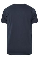 BadRhino Big & Tall Green/Blue/Purple/Cream/Navy Blue 5 Pack Extra Long T-Shirts | BadRhino 3