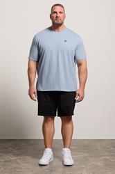 LYLE & SCOTT Big & Tall Bubble Blue Core T-Shirt | BadRhino 1