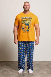BadRhino Orange & Navy Blue Garfield Pyjama Set | BadRhino 1