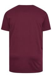 BadRhino Big & Tall Black/Red/Green/Blue/Navy Blue 5 Pack V-Neck T-Shirts | BadRhino 3