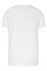 BadRhino Big & Tall White Relaxed T-Shirt | BadRhino 2
