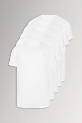 BadRhino Big & Tall 5 Pack White Core T-Shirts | BadRhino 1