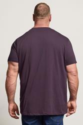 BadRhino Big & Tall Brown/Blue/Red/Green/Purple 5 Pack Core T-Shirts | BadRhino 5
