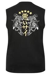 BadRhino Big & Tall Black Tiger Graphic Muscle Vest | BadRhino 6