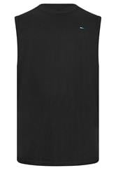 BadRhino Big & Tall 5 Pack Charcoal/Green/White/Navy/Black Extra Long Plain Vest Top | BadRhino 6