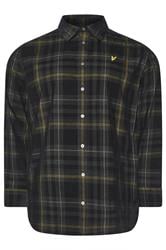 LYLE & SCOTT Big & Tall Black Check Shirt