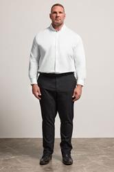 BadRhino Big & Tall 2 PACK White Long Sleeve Poplin Shirts | BadRhino 4