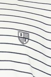 BadRhino Big & Tall Off-White Stripe Pique T-Shirt | BadRhino 7