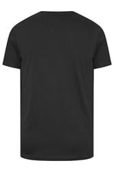 BadRhino Big & Tall Black Skull & Snake Graphic T-Shirt | BadRhino 2