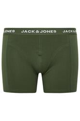 JACK & JONES Big & Tall 5 PACK Green/Blue/Black/Navy/Purple Boxers | BadRhino 2