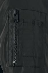  BadRhino Big & Tall Black Zip Through Bomber Jacket | BadRhino 3