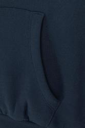 JACK & JONES Navy Blue Corp Logo Hoodie | BadRhino 4