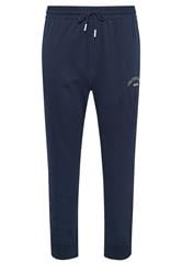 JACK & JONES Big & Tall Navy Blue Joggers | BadRhino 3